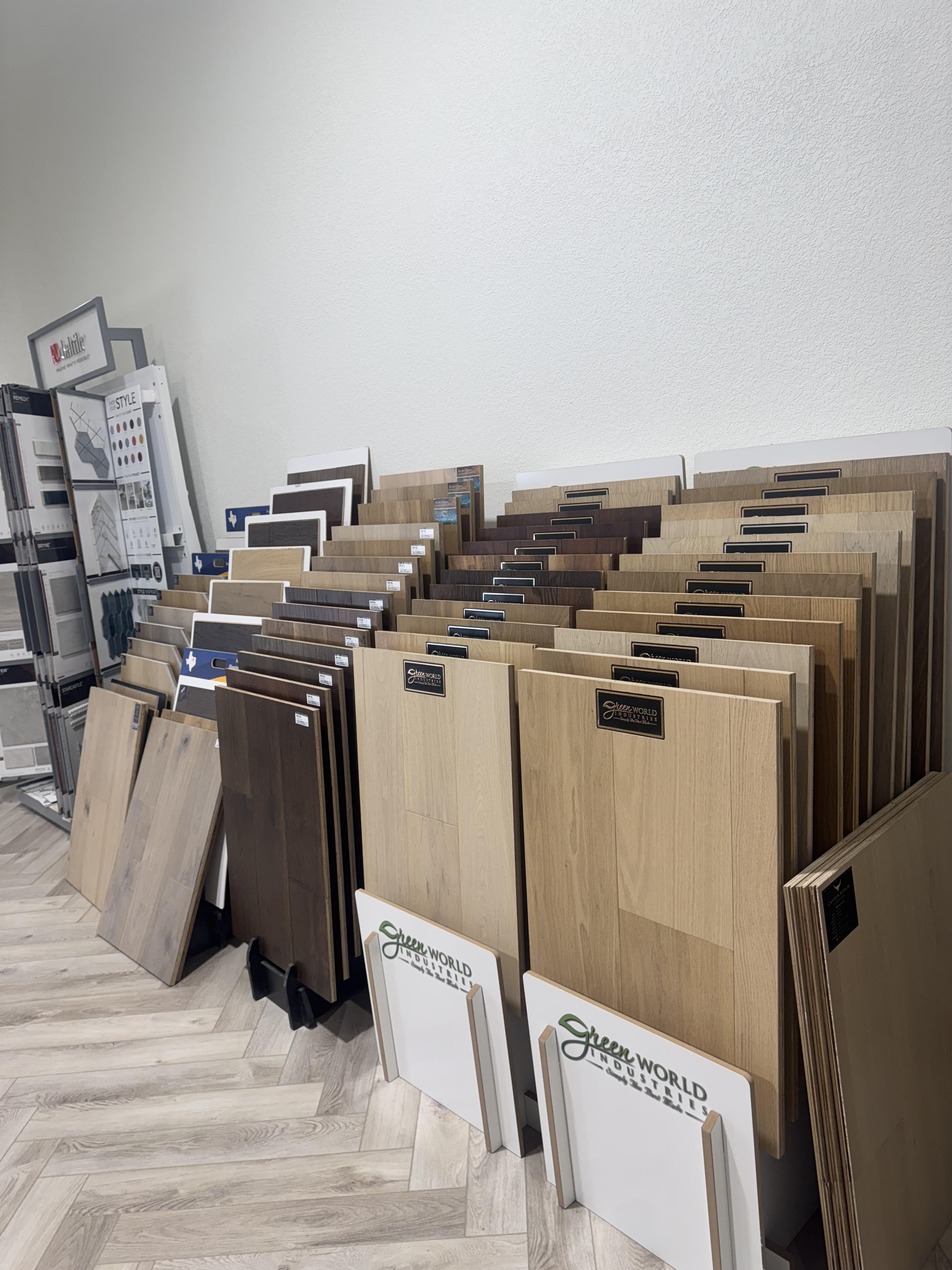 Hardwood Flooring samples available at Ideal Flooring & Design in Decatur TX