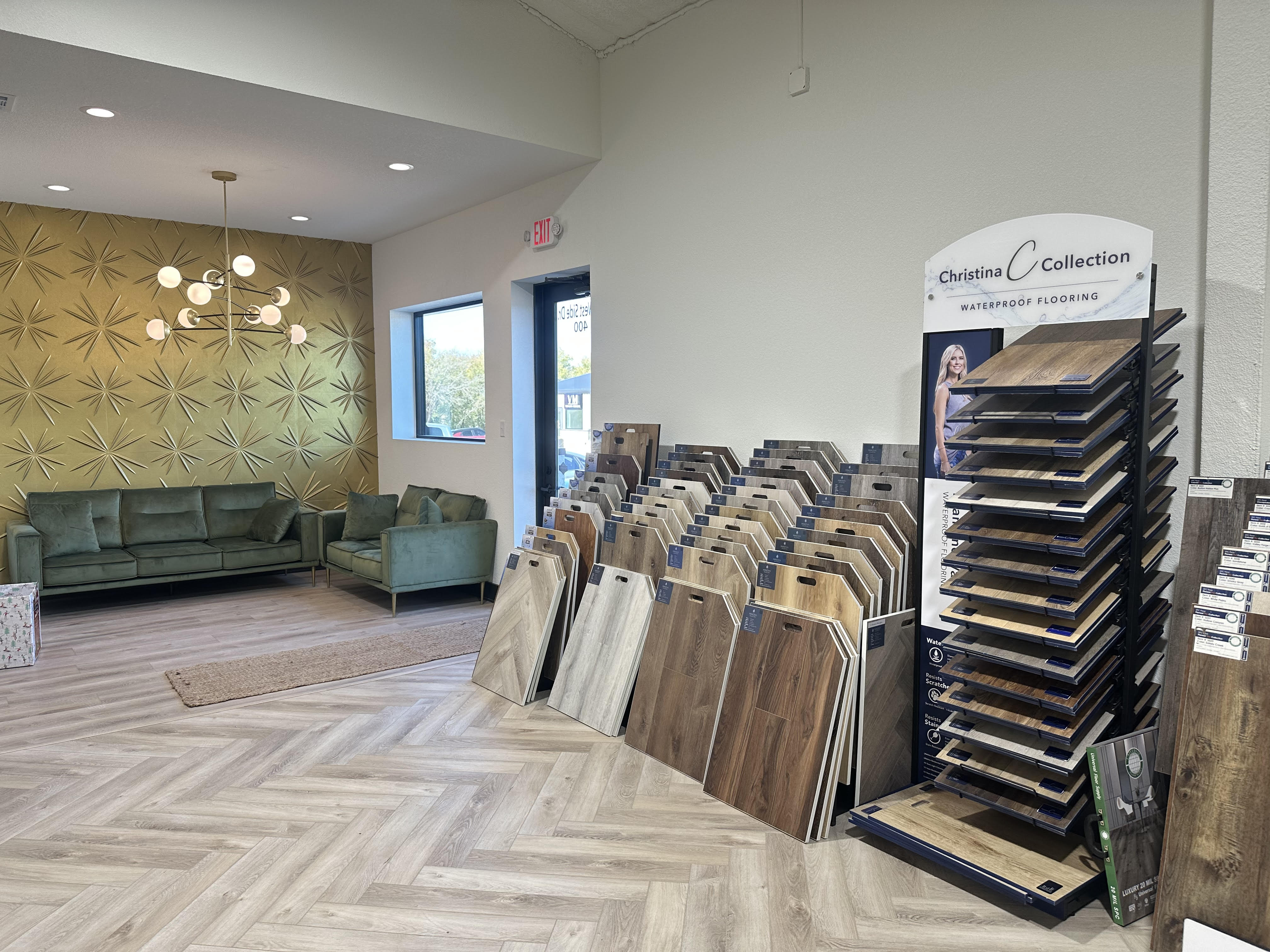 Laminate Flooring samples available at Ideal Flooring & Design in Decatur TX
